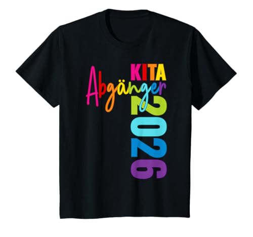 Kita Abschied 2026 Schulkind Einschulung Kita Abgänger 2026 T-Shirt