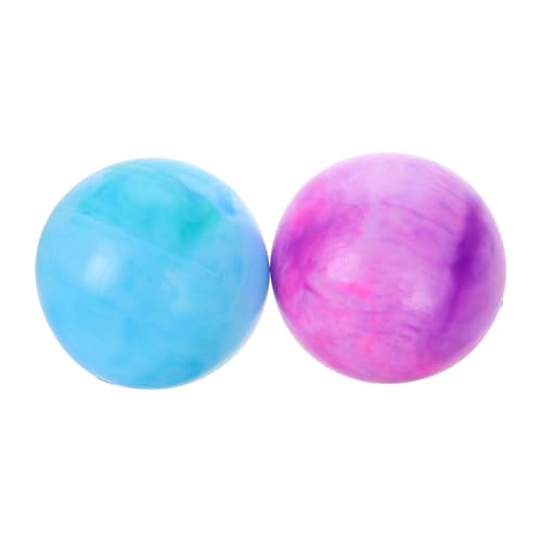NULYLU 2pcs Ball Cloud Decor Pilates Supply Small Bouncy Fitness Ball for Beach Pool Party