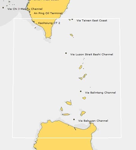 UKHO BA Chart 4410: Philippine Islands and Taiwan, Luzon Strait