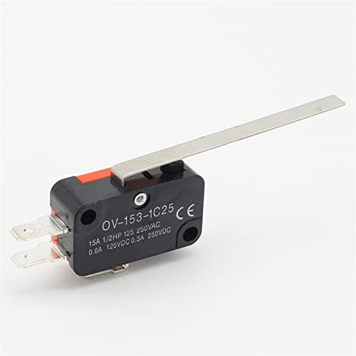 Micro interrupteur fin de course OV-153-1C25 SPDT levier long haute sensibilité pour mesure