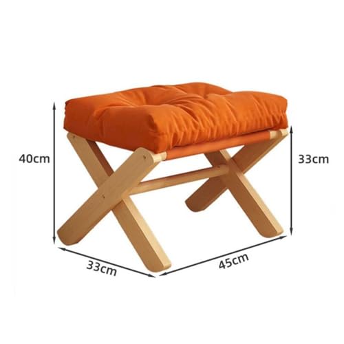 Tabouret bas pliant avec assise rembourrée et design polyvalent Geel B - 3