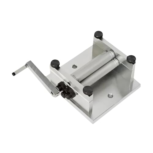 Milageto Mini Rolling Machine Handheld Bending Machine Wear Resistant Sturdy Portable DIY Hand Tool Metal Bender Machine for Basements