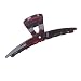 Parcelona France Pinch Tortoise Shell Covered Spring Crystal Jaw Hair Claw Clip Clamp Clutcher with Inner Teeth