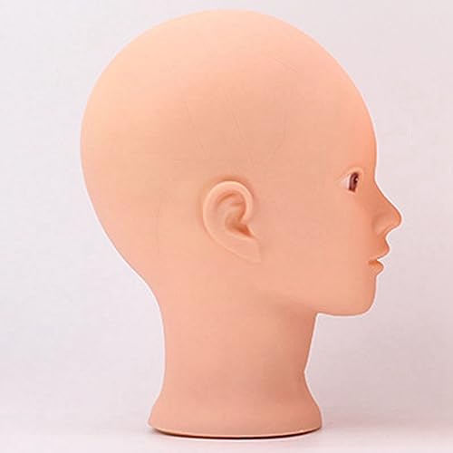 Tête de formation extension de cils réutilisable en silicone pour école de beauté x3 - 4