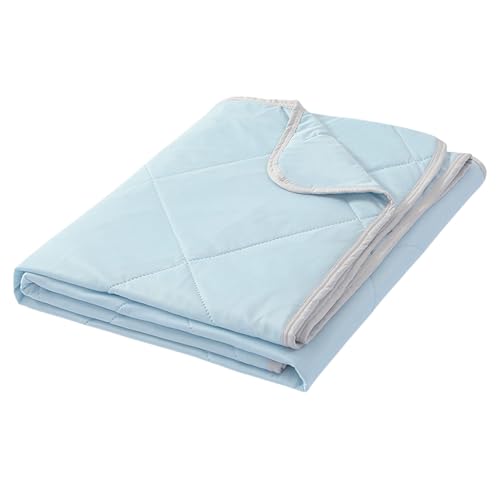Jeeeun Cooling Blanket, Sabanas Frio para Verano, Manta Fria para Personas, Manta Refrescante para El Verano, SáBana Refrescante (Sky Blue,150x200cm)