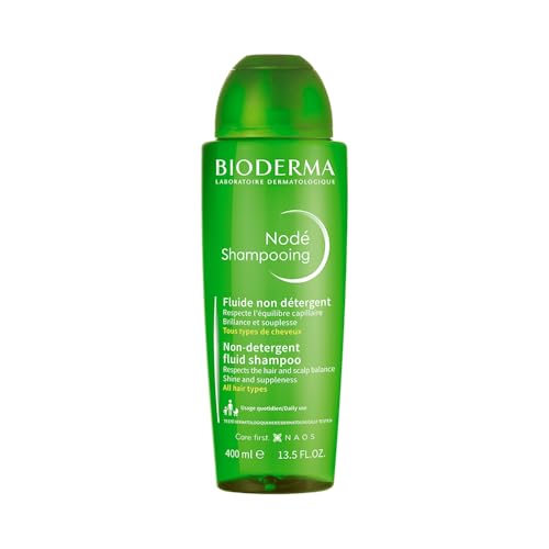 Image of Bioderma Node Shampooing - Cleanses, Respects and Protects | Daily Use Gentle Clarifying Water-Based Shampoo | SLS Free, 400ml