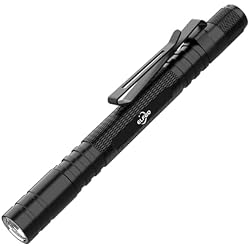 ELFGO LED Pen Light, Zoomable Penlight Flashlight, 270 Lumens Pocket Size Clip Flashlight Small Mini Handheld Slim Flash Light for Nurse, Medical, Inspection, Repair, Engineer, Doctor