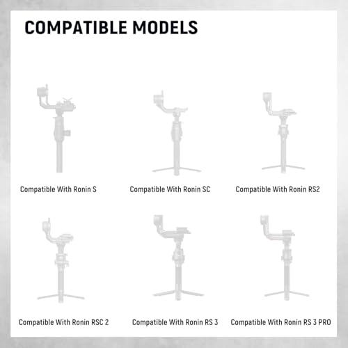 Image of NEEWER Dual Handgrip Compatible with DJI RS5 RS4 RS4 Pro RS3 RS3 Pro RS2 RSC2 Ronin S SC Gimbal, Dual Handle Kit with 2 Mini NATO Rails, Quick Release NATO Clamps, 1 /4 inch & 3 /8 inch Threads, GA006