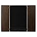Viper Metropolitan Solid Wood Electronic Soft Tip Dartboard Cabinet: Cabinet Only (No Dartboard), Espresso Finish