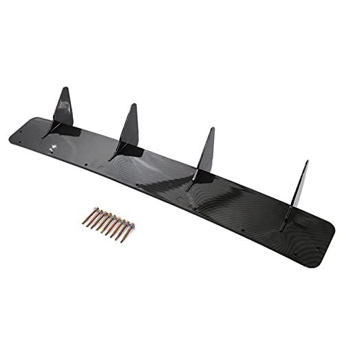 Diffuseur de pare-chocs arrière pour Golf MK7 GTI 2014-2017 lèvre spoiler noir - 5