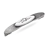  STELO Möbelgriff Porzellangriff Schrankgriff Küchengriff Graue Rose 160 mm Porzellan Zamak Antik handbemalt Premium