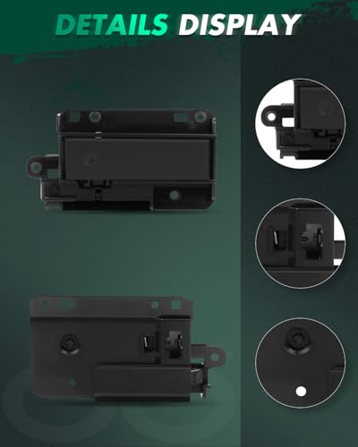 Manija Interior para Puerta Negra miniatura 3