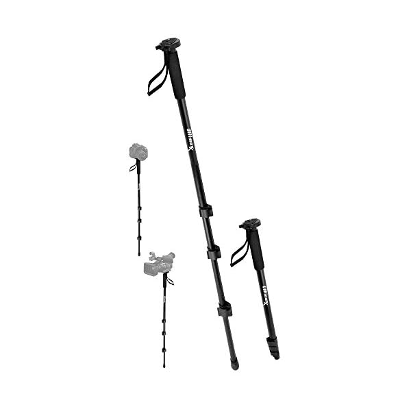 Ultimaxx 72" Monopod w/Quick Release for Canon, Nikon, Sony, Samsung, Olympus, Fujifilm, Panasonic, Pentax, and Other Digital SLR Cameras/ Universal Camcorders - Image 7
