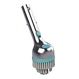 PRAKTISCHE REINIGUNGSBÜRSTE: Die Reinigungsbürste kann schnell & einfach mit einer handelsüblichen Teleskopstange erweitert werden