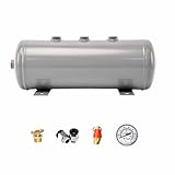 エアーコンプレッサー 小型・大型エアリザーバータンク、 自動車修理業界／航空宇宙／バイオ医薬品向けプロフェッショナルガス貯蔵タンク、 サイズカスタマイズ可能(8L/2.1Gal (Style B))