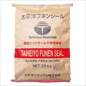 Amazon.co.jp: 太平洋フネンシール 20kg 湿式ロックウール不燃充填材