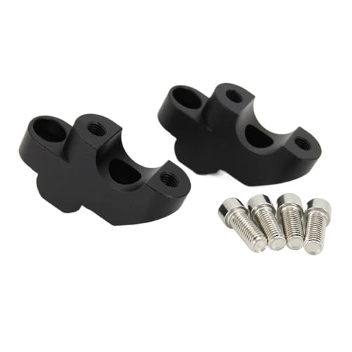 Elevadores manillar motocicleta 30mm abrazaderas universales 7/8 negro para V-Strom DL650