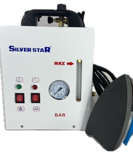 Silver Star industrial steam iron with 4 ltr steam boiler 2200 watt