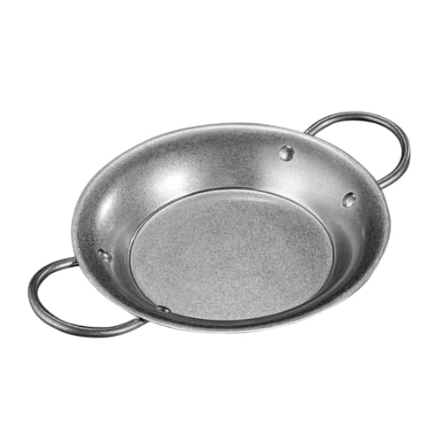 Zerodeko Olla Para Arroz Al Horno Con Mariscos Sartenes Para Salsa Paellera Española Paellera De Fondo Paellera Sartenes Para Servir Paelleras Paellera Con Tapa Acero Inoxidable