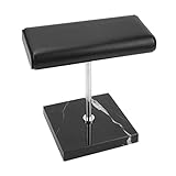 F Fityle Uhrenständer Schwarz, PU Leder Armbandständer Display Uhrenhalter, Uhrenständer T-Bar Display Schmuckständer Armband Organizer, Watch Stand Watch Holder für Schmuck Uhr Halskette, D