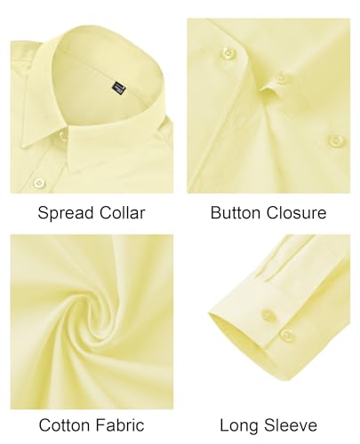 Image of J.VER Button Down Shirts for Women Stretch Collared Long Sleeve Dress Shirt | Business Casual, for Work Office, Meetings, Dinner, Dates, Travel, Leisure, Elegant, Workout, Social Gathering, Commute