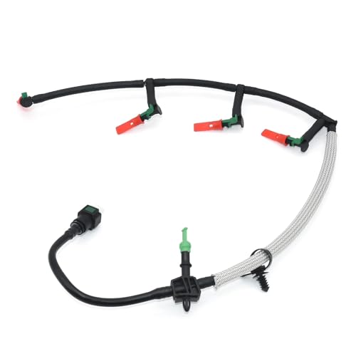 QWETY Manguera de tubo de retorno de fuga de combustible BK3Q9K022AG, for Ford, for Transit MK7 MK8 2.2 oil 2011 2012 2013 2014 2015 2016 2017 2018 1761934 Manguera de retorno de combustible para auto