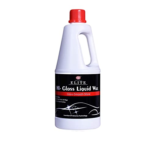 UE Elite Hi – Gloss Liquid Wax Removes Oxidation, Clean, Polishes and Protects all Paint Surfaces – 1 Liter Car Care/Car Accessories/Automotive Products