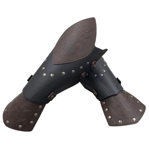 Protector de brazo de poliuretano medieval y brazaletes de música vintage 5