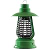 Black Flag 2000v Bug Zapper Lantern | Rechargeable Indoor/Outdoor Fly Zapper | 12-Hour Electric UV Pest Control (Green)