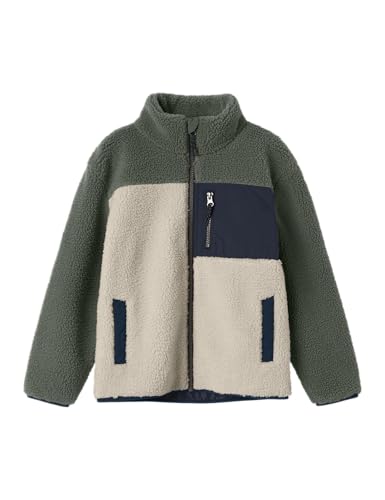 Veste en peluche Block Garçon NAME IT Nkmmonico chaude et bicolore