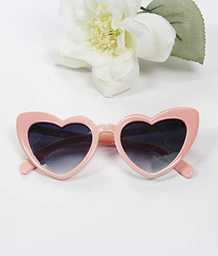 Heart Sunglasses, Heart Sunglasses for Women Trendy Cat Eye Love Shaped Sunglasses2