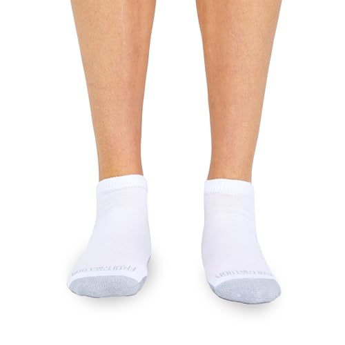 Image of Fruit of the Loom Men's Dual Defense Ankle Socks, Odor Protection with Half Cushion, Multi-Packs