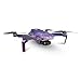 Skin Compatible with DJI Mini 4K - Violet Stars - Premium 3M Vinyl Protective Wrap Decal Cover - Easy to Apply | Crafted in The USA by MightySkins