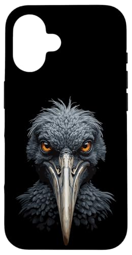 Carcasa para iPhone 16 Observador De Aves Con Mirada Intensa