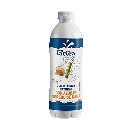 DIA LACTEA yogur líquido natural con azúcar de caña botella 1 lt