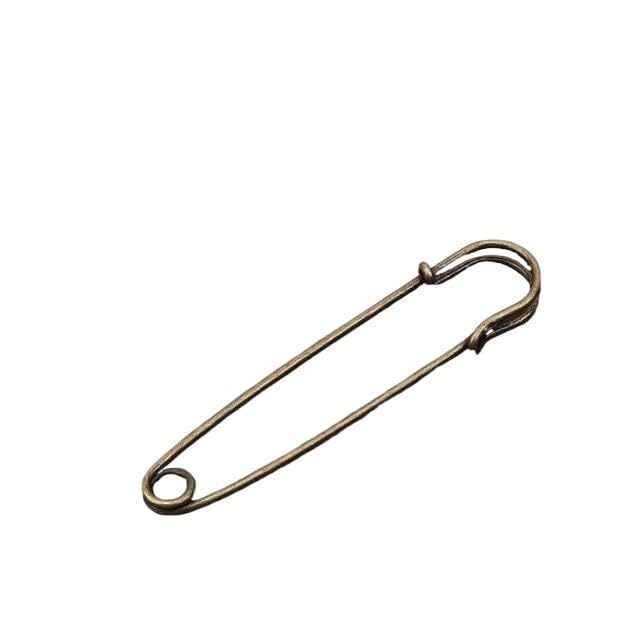 Grandes épingles de sûreté, Lot de 20 épingles à Couverture Solides de 50/60/70/75/89/100 mm, Grandes épingles Lourdes for Broches, Bijoux artisanaux, épingles à Tapis
