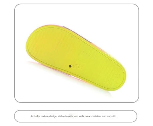 Ladies' slippers, sandals, home flat, fashionable, casual shower, rhinestones, ladies' shiny one foot slippers with soft leather slippers, suitable for summer4