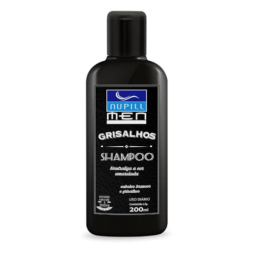 Nupill Shampoo Men Grisalhos 200Ml
