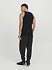 JACK & JONES Mens Basic Tank Top T-Shirt Black M #3