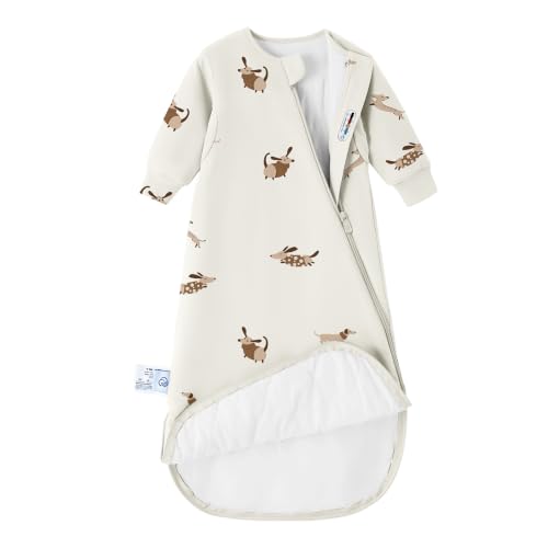 Image of kaiya baby Unisex Sleeping Bag for Babies and Toddlers 2.5 Tog Sleep Sack, Long Sleeve Sleep Sack, Wearable Blanket Baby