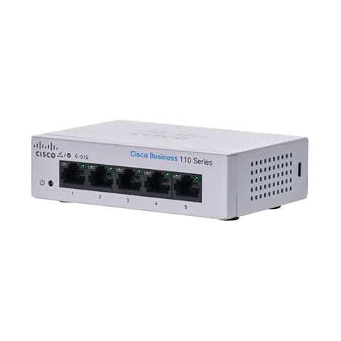 Cisco CBS110-5T-D 5-Port Gigabit Switch Cover