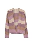 SC-BRINNIE 1CARDIGAN Soyaconcept Damen SC-BRINNIE 1 Strickjacke Cardigan Sweater, 95150 Violet Mist Mel. Combi, L
