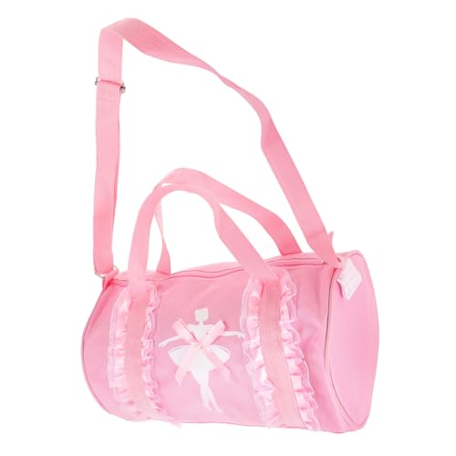 BESPORTBLE Ballet Dance Tote Bag for Portable Dance Shoulder Bag with Zipper Design Lightweight for Training Travel for Storing Shoes Clothing