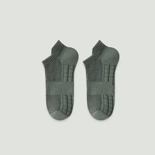 5 pairs - summer sports and leisure short tube towel bottom sweat-absorbent and breathable socks2