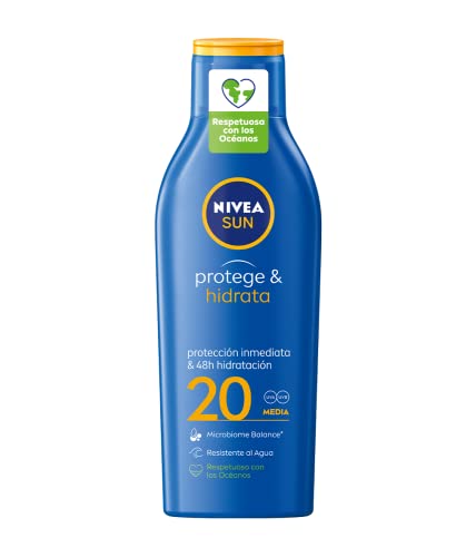 NIVEA 4005808407705 Spf20 Sonnenmilch 1er Pack (1 x 0.2 kg)