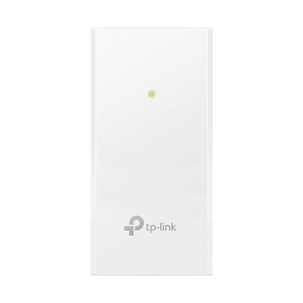 TP-Link TL-PI4818G 48V/18W DC Passive PoE Injector | Gigabit PoE Adapter | Plug & Play | Up to 100 Meters (325 feet) | Desktop/Wall-Mount | UL Certified
