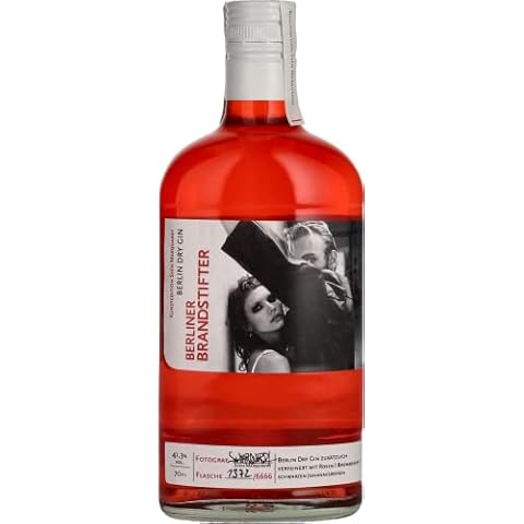 Berliner Brandstifter Dry Gin KUNSTEDITION 41,3% Volume 0,7l Cover