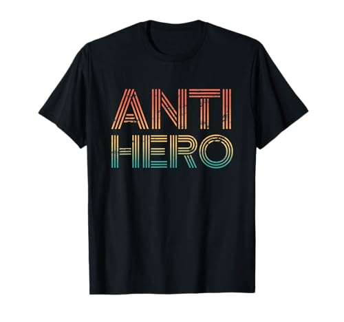 Retro Anti Hero - Vintage TV Movie Lover T-Shirt
