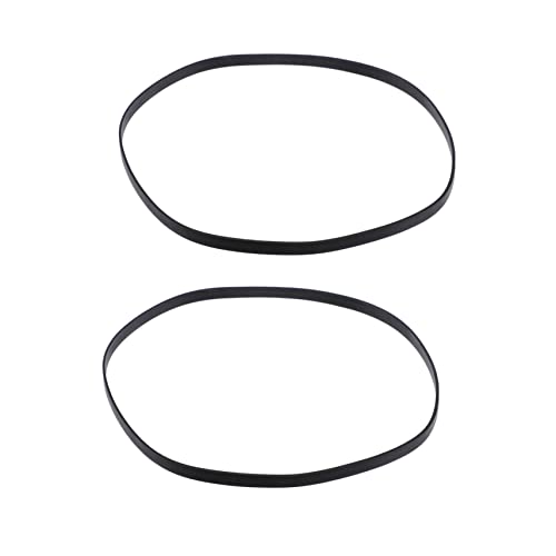 WOFASHPURET �S�����~���@�x���g 2�Z�b�g �~���@�x���g �����p �t���b�g�^�C�v ����235mm ��4mm ���肵���������R�[�h�v���[���[�⃊�[���g�D���[�����R�[�_�[�ɍœK