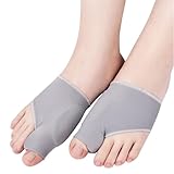 HAGJII Hallux Valgus Korrektur Für Tag Und Nacht, Zehenspreizer, Hallux Schiene-Socke Mit Weichen Gelpolstern, Bequem Plus Ballenzeh Korrektur(M(39-40))
